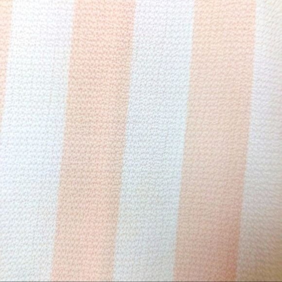 SOLD. Vince Cameo Pink & White Stripe Flowy Blouse- Size XL - Picture 9 of 10